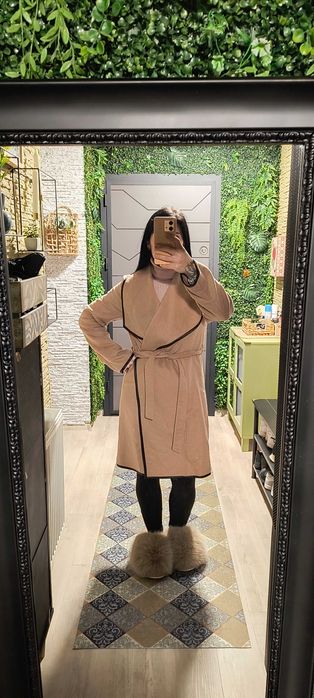 Палто S. Oliver, размер от С до ХЛ, кафяво