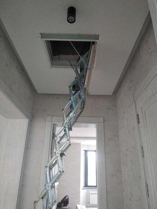 Лестница с люком 50*60 см на чердак