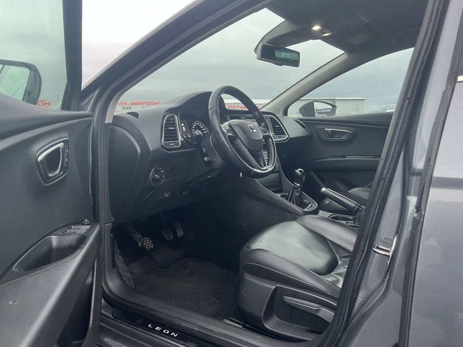 Seat Leon 5F 2014 - 1.6 TDI - LED- 110cp manuala 6 tr - ISTORIC- Propr