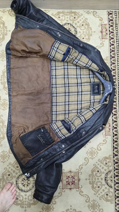 Оригинальная кожаная куртка