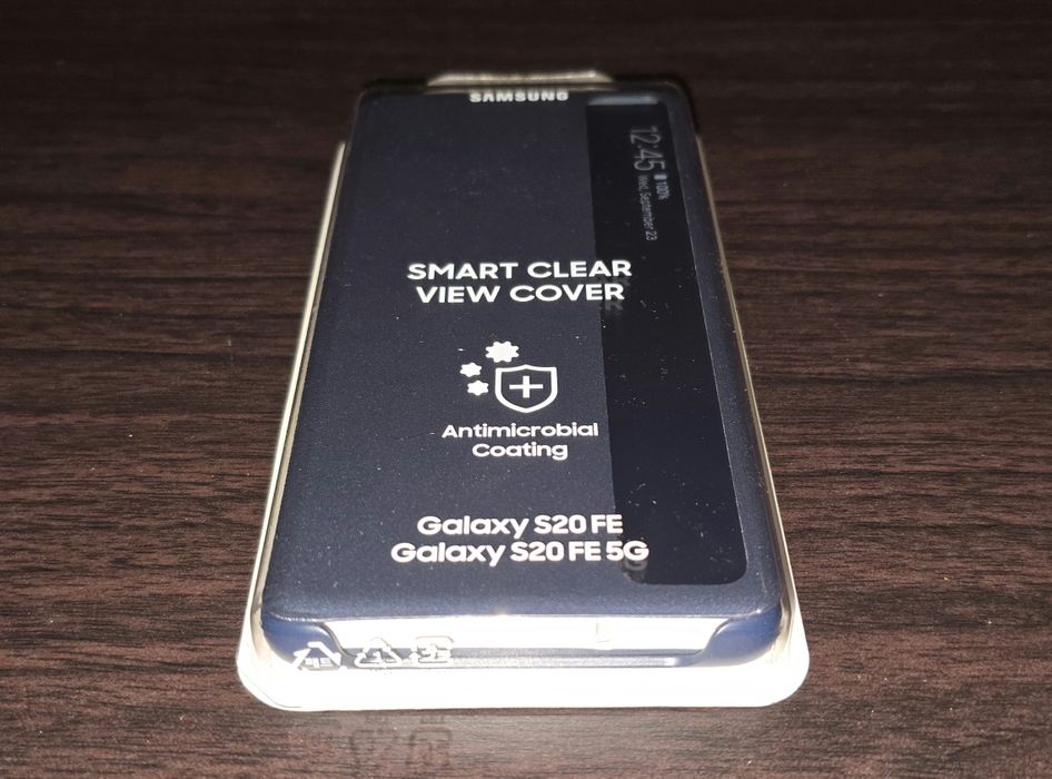 Husa flip smart activa originala Samsung Smart Clear View Cover S20 FE