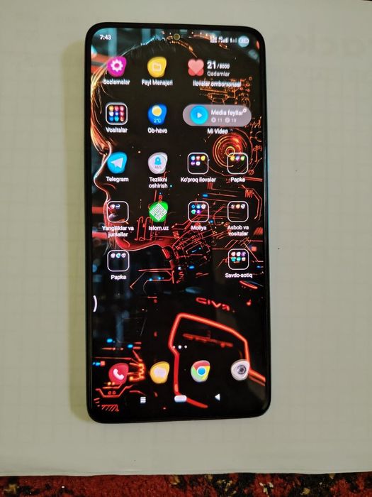 Redmi note 12 pro holati ideal karobka dokument bor