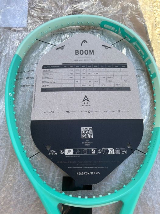 Нова тенис ракета Head Boom MP 2024
