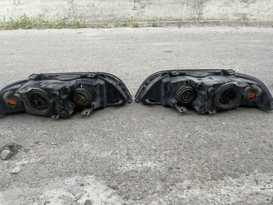 BMW e39 фары, крыло, молдинг, решетка.