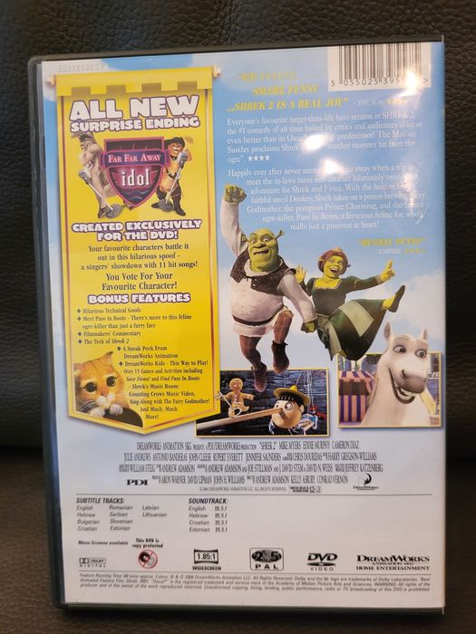DVD Shreck 2 (2004)