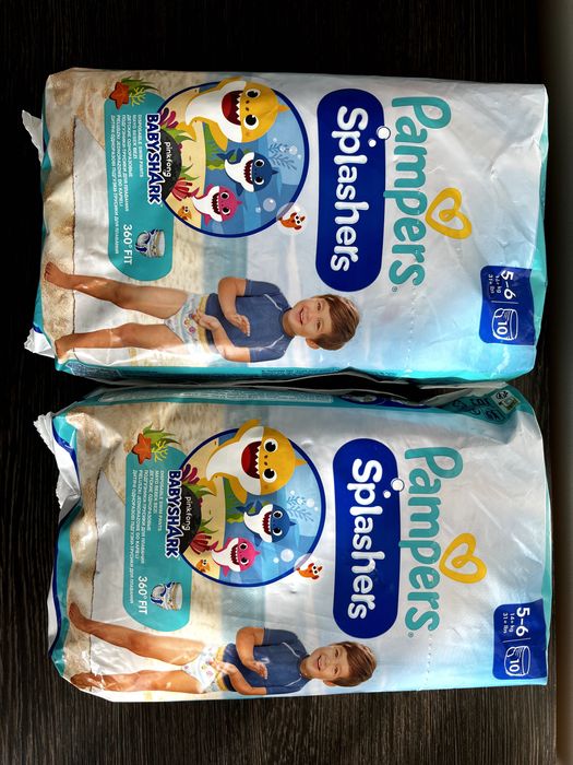Памперс за плуване 14+ кг 2 пакета