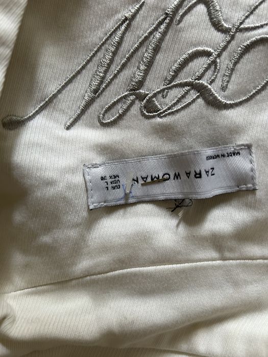 Sacou Zara culoare albă