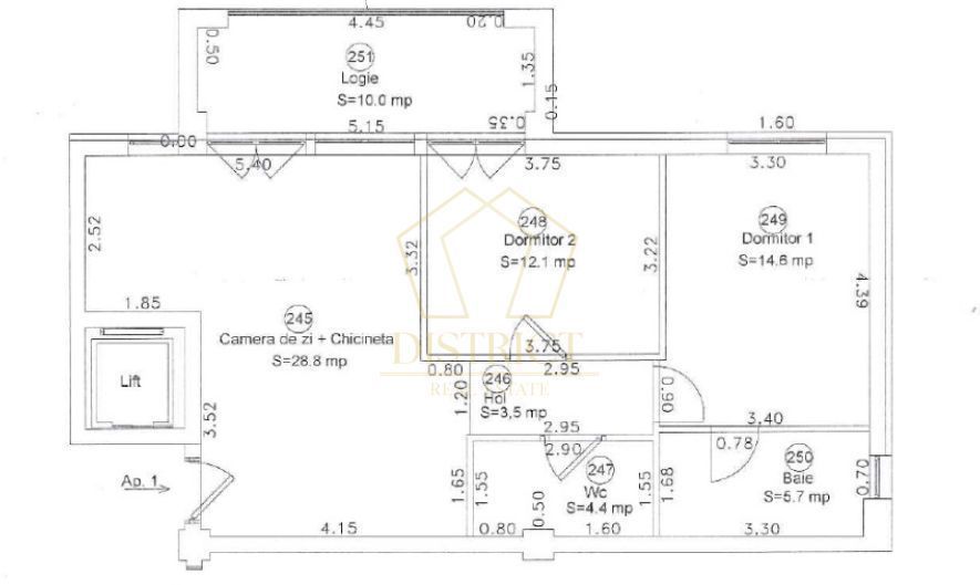 Apartamente deosebite cu 3 camere si 2 bai | Aradului | Comision 0%