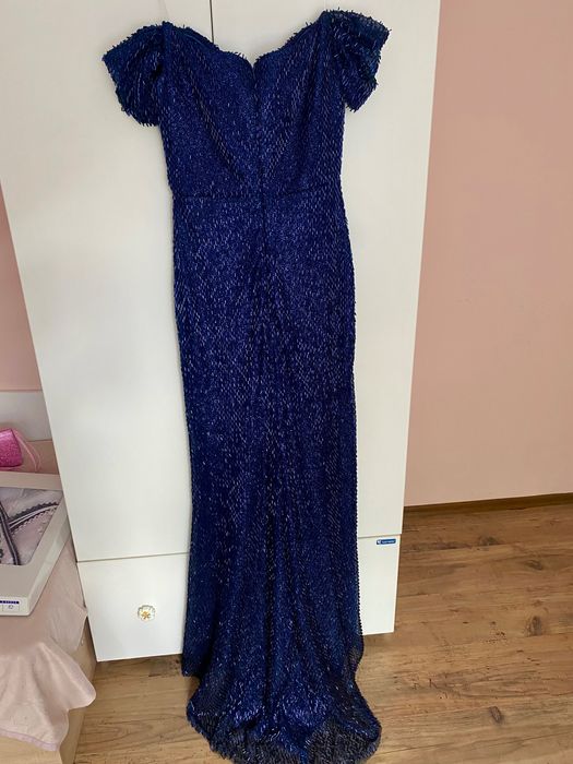 Синя Официална рокля