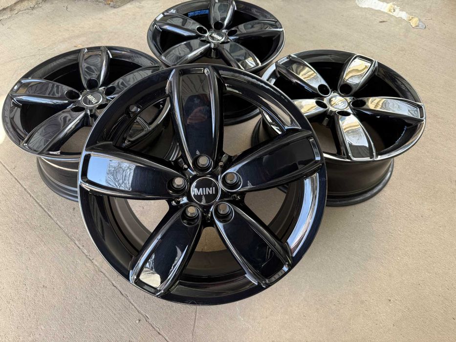 4 бр. оригинални алуминиеви джанти MINI 17'' 5x112 ф66.6, ET52, 7,5J