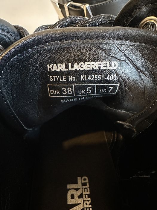 Ghete Karl Lagerfeld, mărime 38