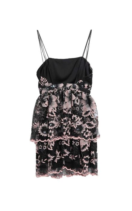 Feleppa къса рокля на цветя