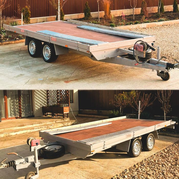 Platforma auto 2500 kg trailer auto