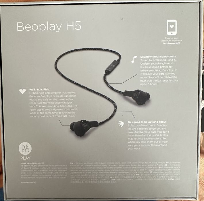 beoplay h5 bang & olufsen casti b&o