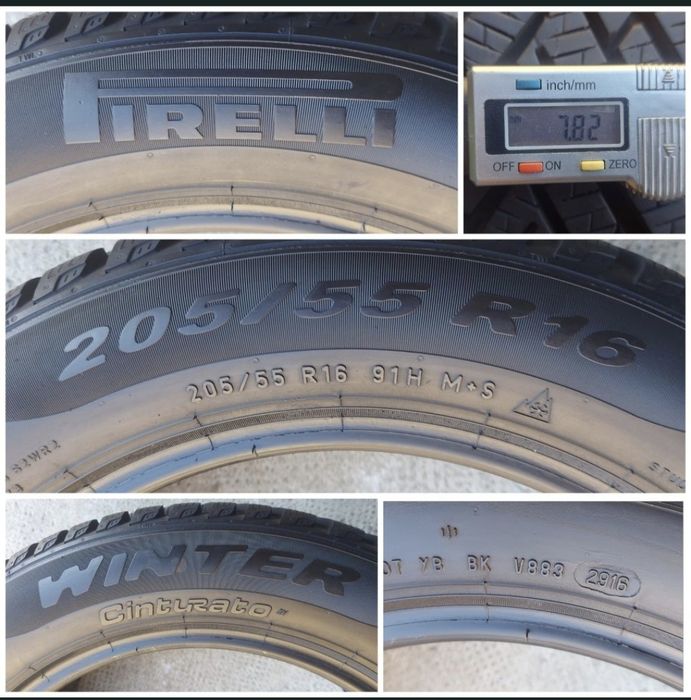 O bucată 205/55 R16 M+S iarnă - una Semperit Pirelli