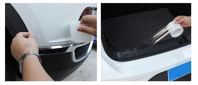 защитно тиксо за прагове на автомобил, прозрачно, 5мх5см amio ...