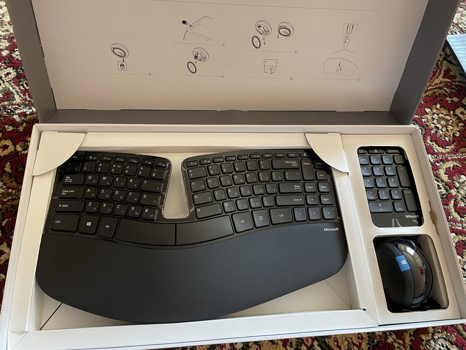 Клавиатура Microsoft sculpt