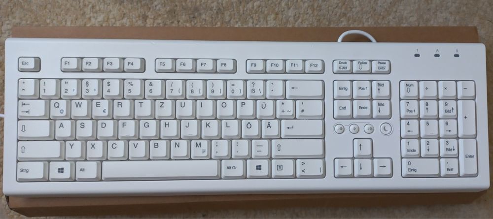 Клавиатура за компютър HP, немски формат QWERTZ