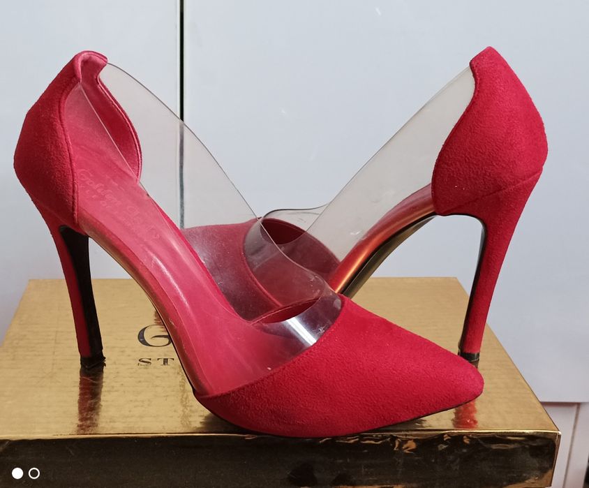 Туфли замшевые, размер 38