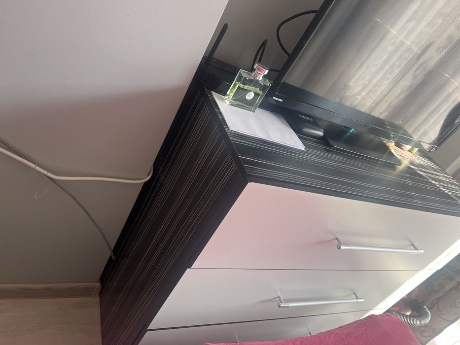 Спалня с матрак и  механизъм с място за багаж 164/190см.