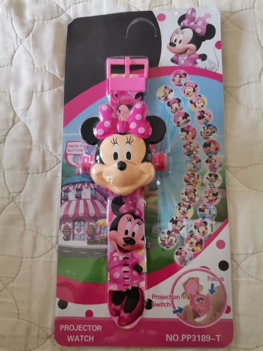 Детски часовник с проектор - СПАЙДЪРМЕН/ЕЛЗА/ХЪЛК/МАККУИН/ЛОЛ/ПЕС