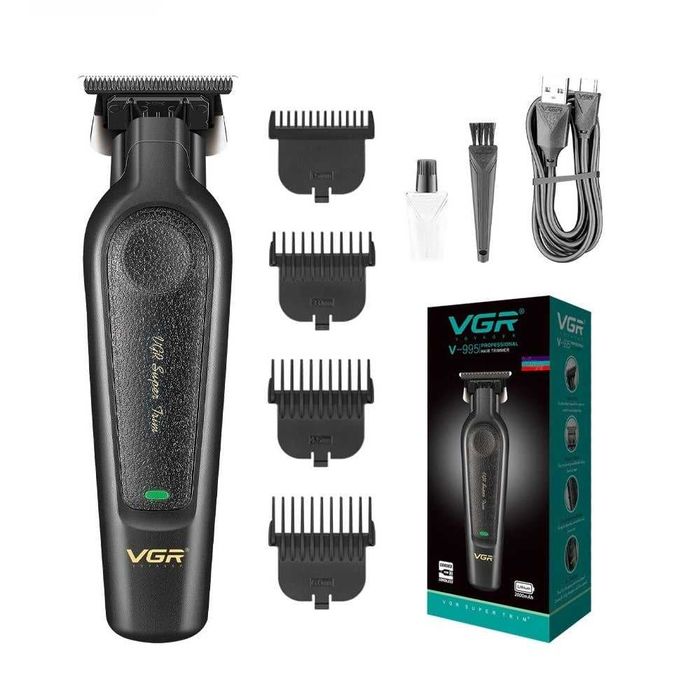 VGR V-995 – Тример за коса и брада с LED дисплей и 300 минути работа