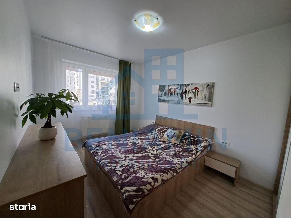 Apartament 2 camere decomandat parter Mall Coresi 50mp parcare boxa