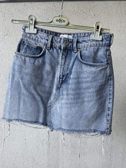 Fusta de blugi Zara