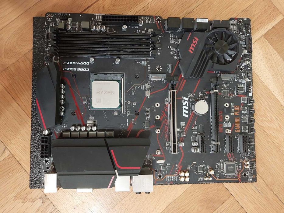 AMD Ryzen 5 5600Х + MSI X570 Gaming Plus