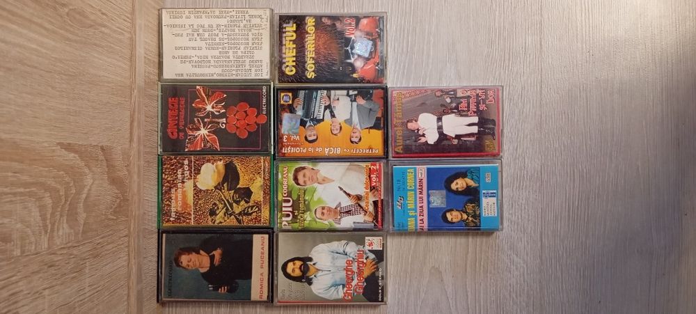 Okazie .Loturi casete audio muzica populara si usoara