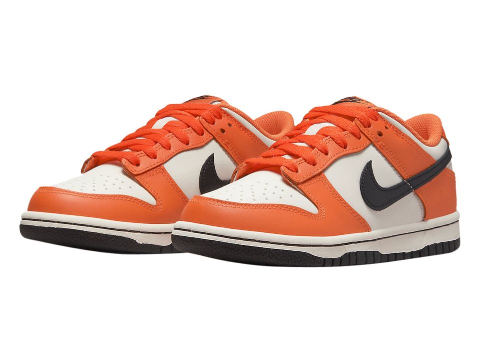 Nike dunk low orange&black