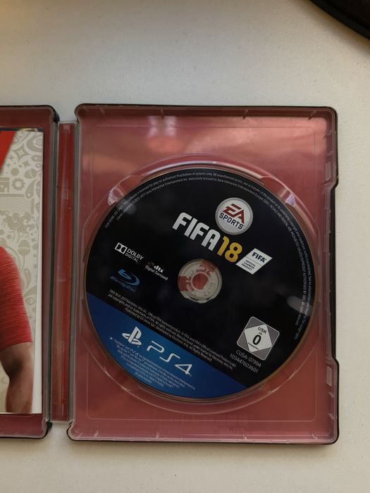 FIFA 18 PS4 Лимитирана колекционерска метална кутия! Перфектно състояние! ТОП!
