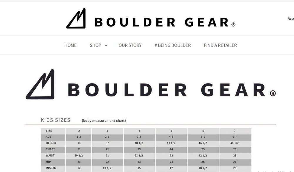 NOU! Pantaloni schi / snowboard pentru copii BOULDER GEAR