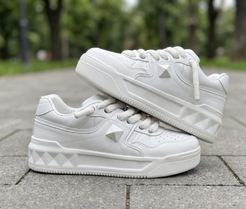 Adidasi Valentino Garavani Alb - Full White