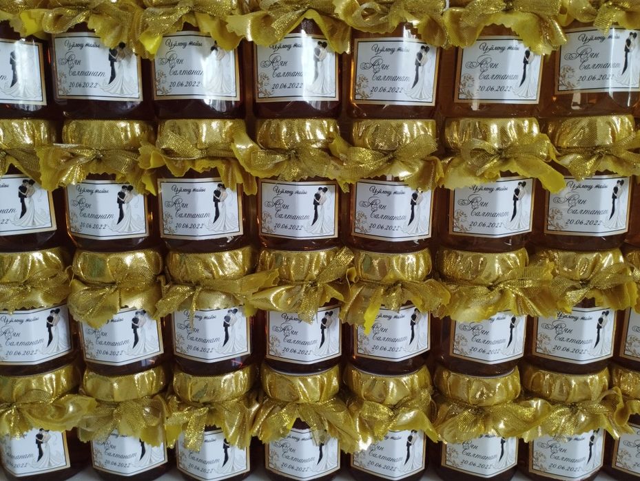 Баночки для мёда 150 мл. Плотный пищевой пластик