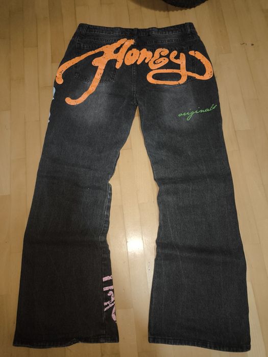 Дънки jaded london flared y2k