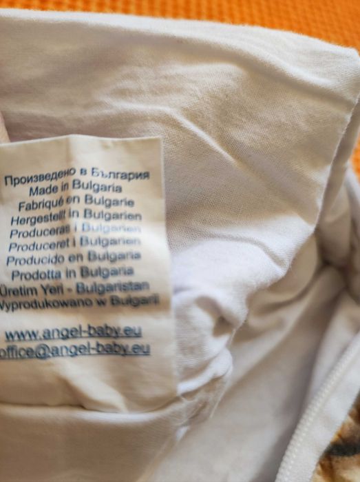 Спално чувалче с крачета „Горски приятели“ от марката Angel Baby, възраст 6-12 месеца