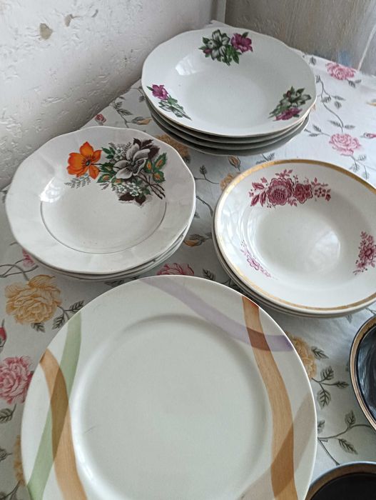 Посуда. Тарелки на добор винтаж.