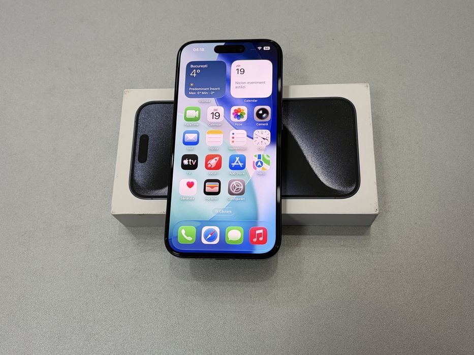 Iphone 15 Pro, 256 gb, Blue Titanium