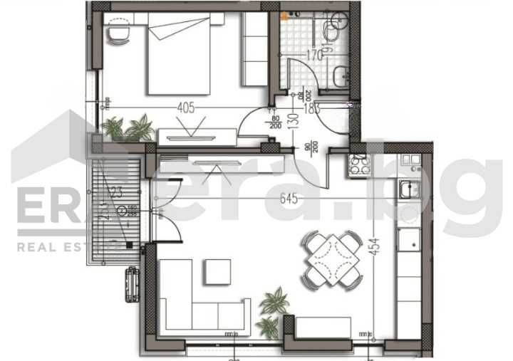 Двустаен апартамент в нова кооперация пред Акт 14 в кв. "Изгрев"