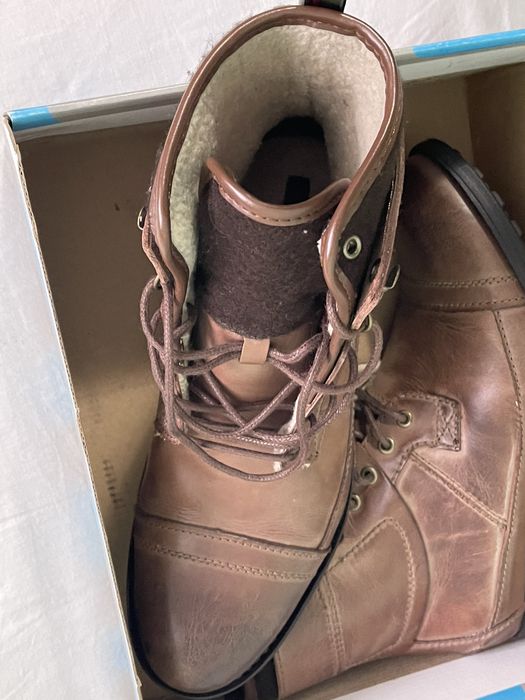 Ghete barbati Zara 40-41 Piele Deosebite Cizme Bocanci