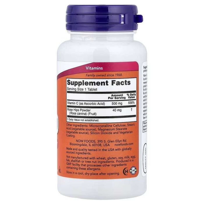 NOW Foods NOW C-500 C 500 Calcium Ascorbate C