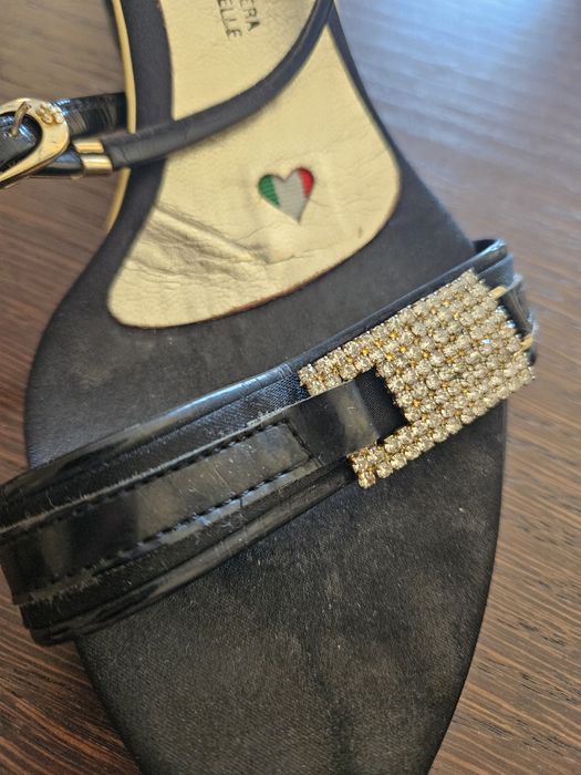 Дамски сандали черни