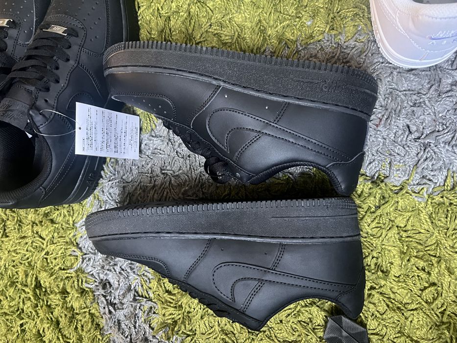 Nike Air Force 1 Alb/Negru NOU PREMIUM