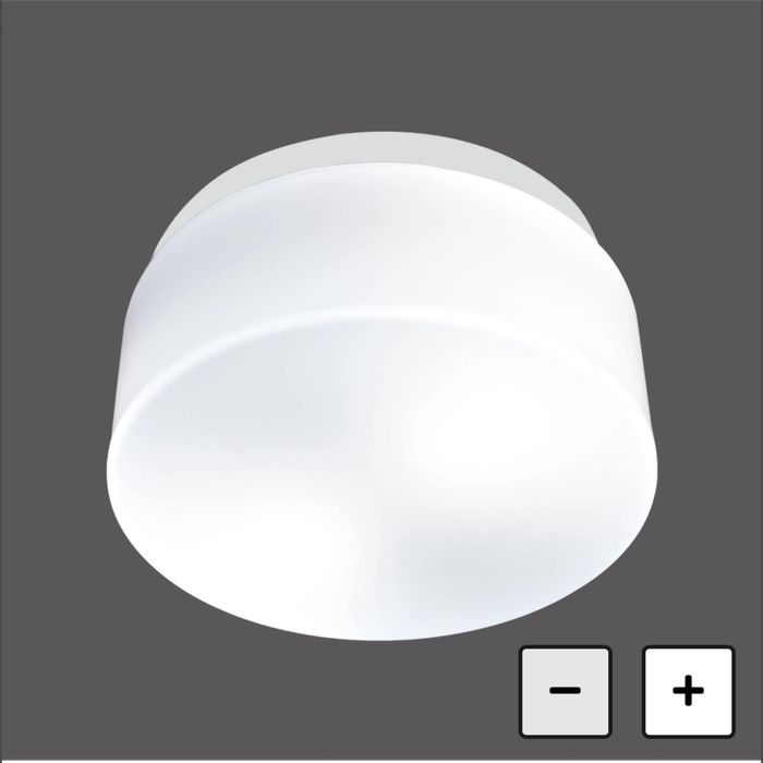 Plafoniera, 2xE27, 12W, D20cm, IP44, alba Stil Rafinament Ambianta