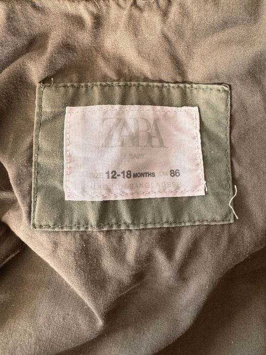 Анорак Есенно-Зимно Двойно Яке Zara Kids 12-18 месеца