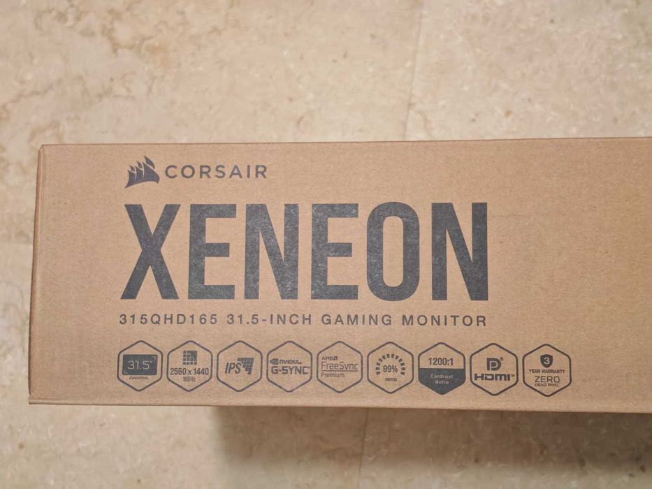 Monitor LED Corsair XENEON 31.5 inch 165Hz HDR G-Sync & FreeSync 2k