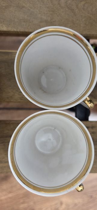 Фарфор, тонкостенный, 6 кофейных чашек