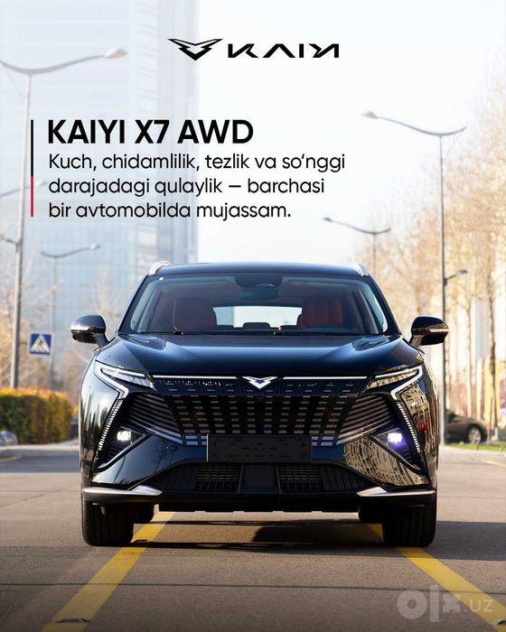 Kaiyi X7 Benzin Full 7o'rindiqli