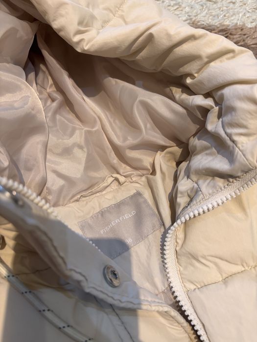 Дебело яке крем,ново!